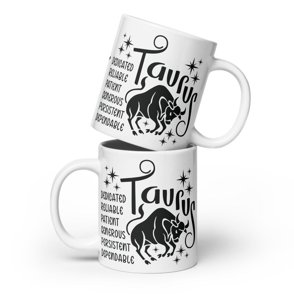 Taurus Zodiac Positive Traits 20 oz Mug - https://ascensionemporium.net